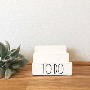 Rae Dunn TO DO Organizer